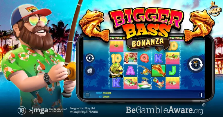 สล็อต Bigger Bass Bonanza สล็อตแตกง่าย ลุ้นรางวัลใหญ่ได้ทุกวินาที